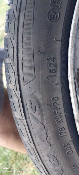 Jante aliaj WV  cu cauciucuri 225/45 R17 94W A/S