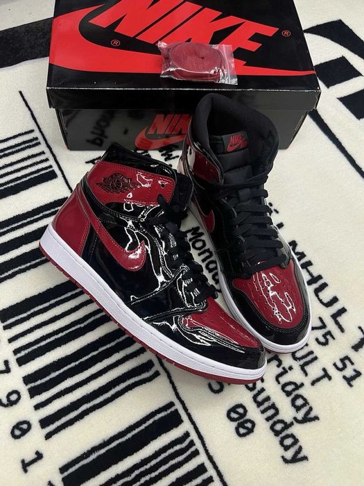 Jordan 1 Patent Bred [Verificare Colet]