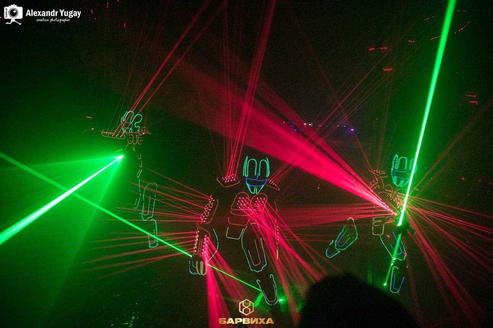 Лазерное - Неоновое - Диодное шоу (Готовый бизнес)