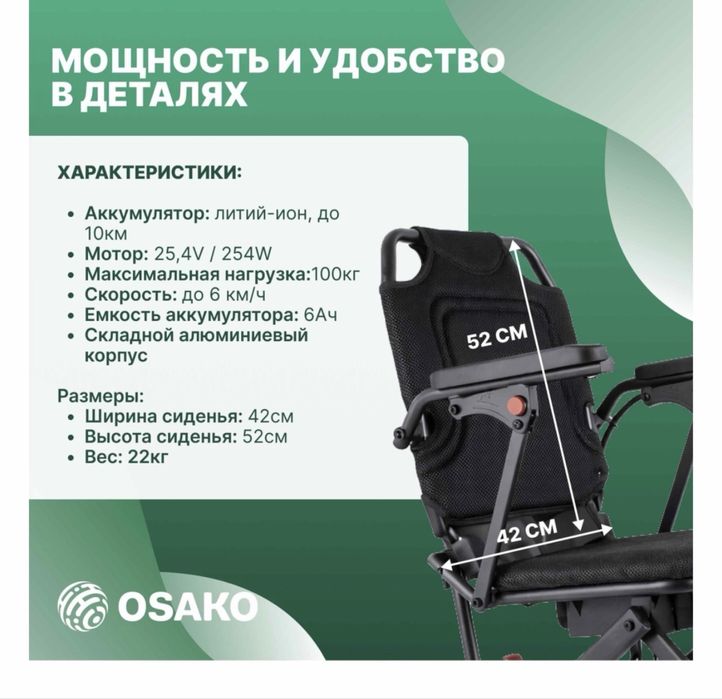 Электрическая инвалидная коляска