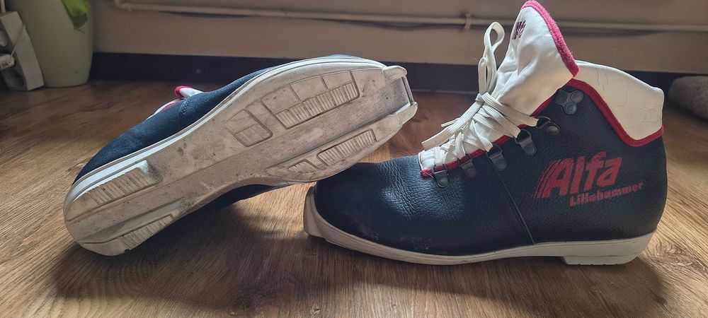 Bocanci ski vintiige Alfa ski fond