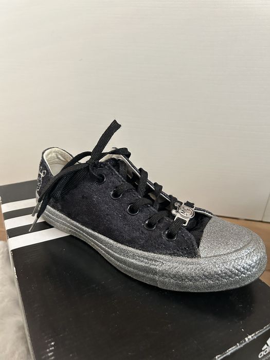 Converse ниски кецове бляскави Мики Маус
