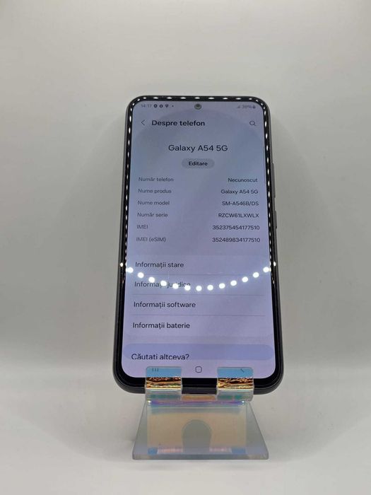 Samsung A54 5G, MEM 128GB, RAM 8GB, Amanet Doamna Ghica, Cod: 74016