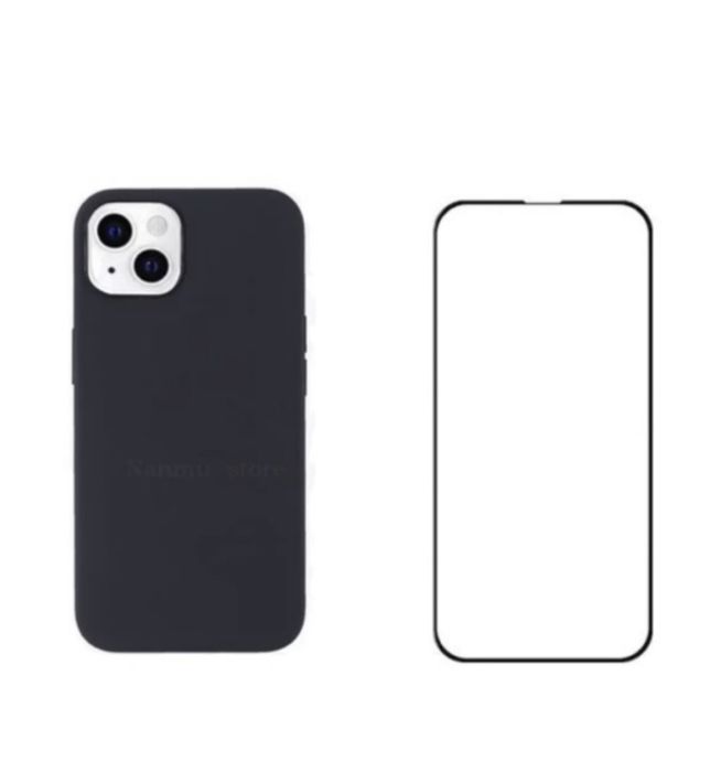 Iphone 15/16E/16/17 PRO MAX AIR Husa Silicon Folie Sticla 6D Privacy