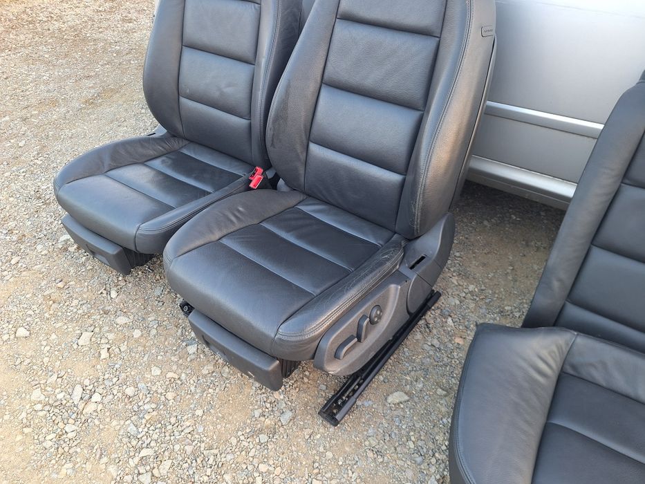 Interior piele Audi A6 C6 break piele full electric,încălzire scaune