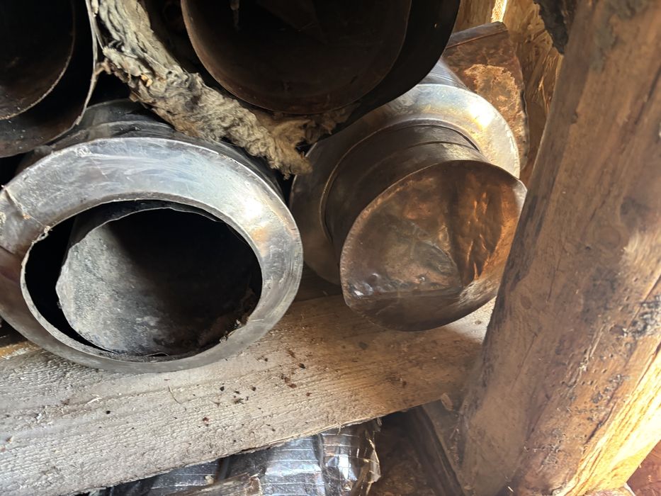 Cos de fum din inox, 8 metri diametri interior 20cm