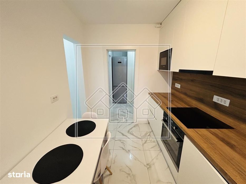 Ap cu 2 camere, mobilat modern, balcon inchis, Zona Rahovei