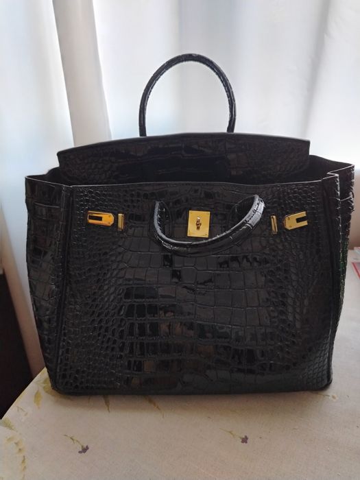 Сумка женская кожаная лакированая