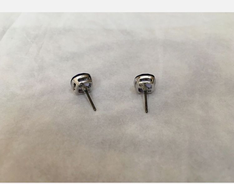 Обеци Swarovski /  Warren James 9ct