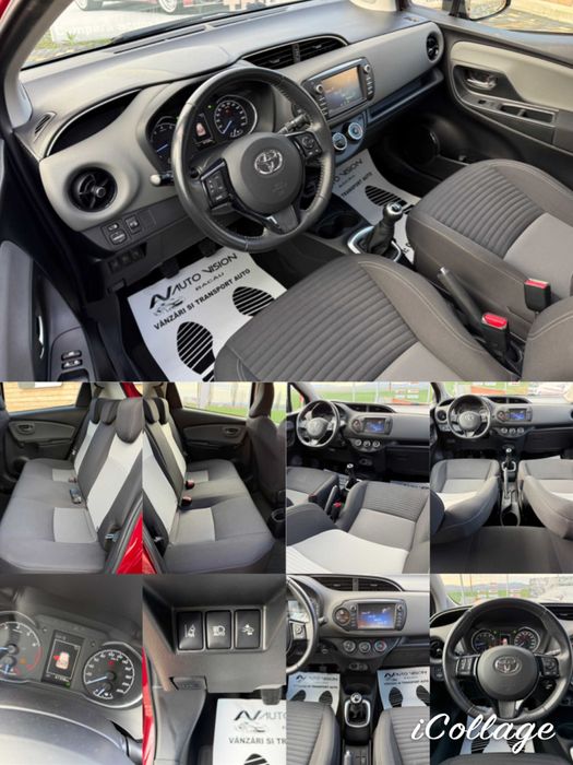 *RATE*Toyota Yaris 1.0 70Cp Benzina 2017 E6 47358 Km reali Impecabila!