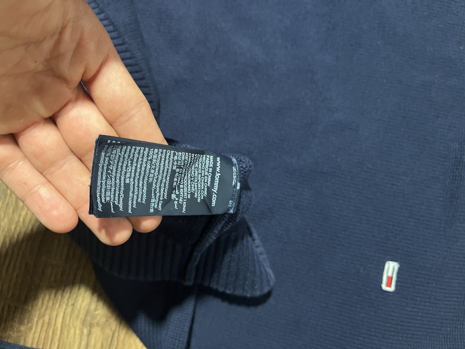 Pulover Vintage knit sweater Tommy Hilfiger autentic