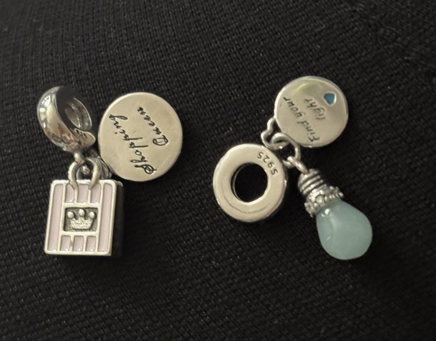 Разпродажба! НОВИ! Сребърни и посребрени талисмани за гривна