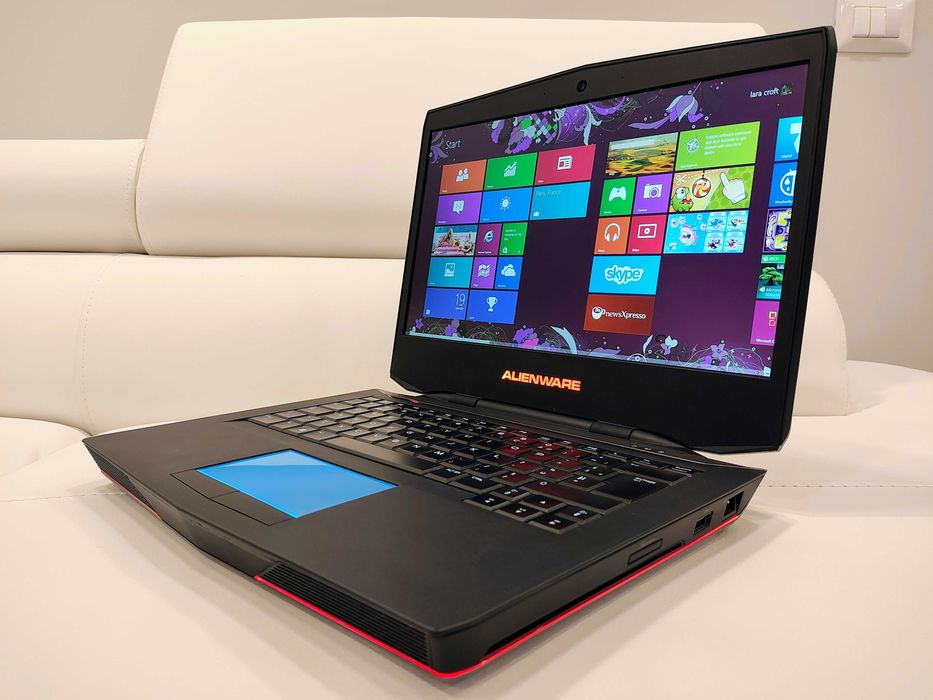 Laptop gaming ALIENWARE ,intel core i7-  ,video nvidia , ram 16 gb