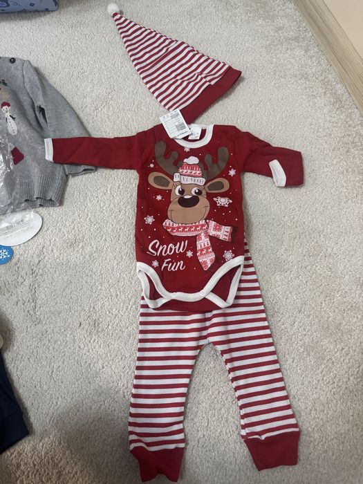 Коледен костюм за момче от три части