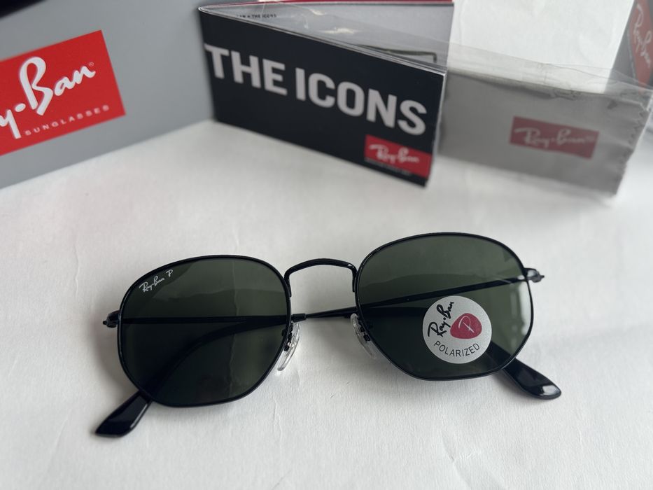 Ochelari de soare RAY BAN 3548N Hexagonal Polarizati Noi