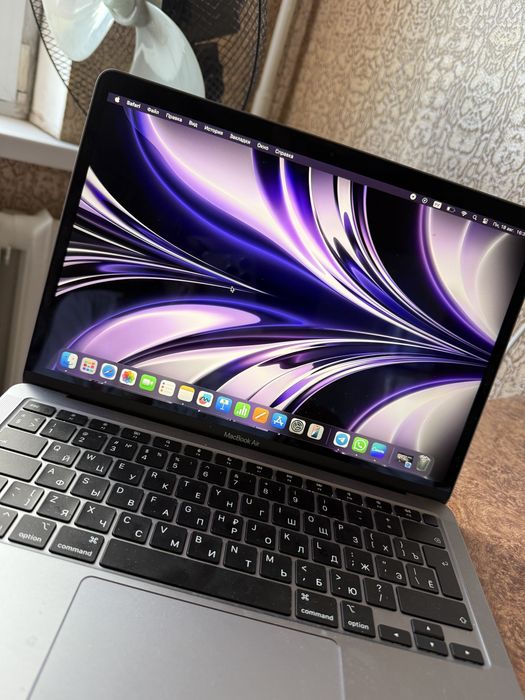 MacBook 13, м1, серого цвета