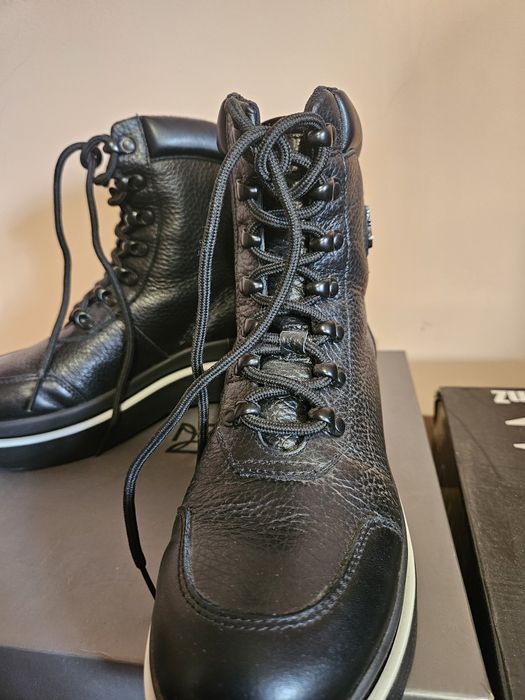 Нови черни боти Daris от естествена кожа