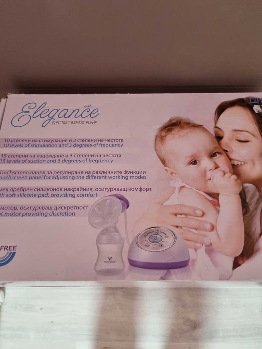 Стерилизатор за бебешки шишета и електрическа помпа за кърма