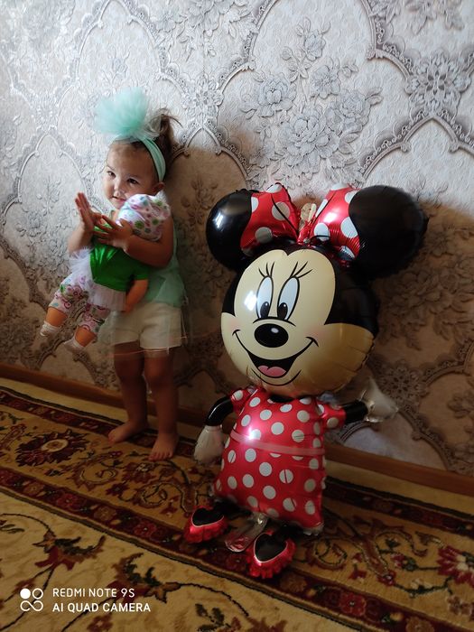 Кукла надувная для праздника Микки