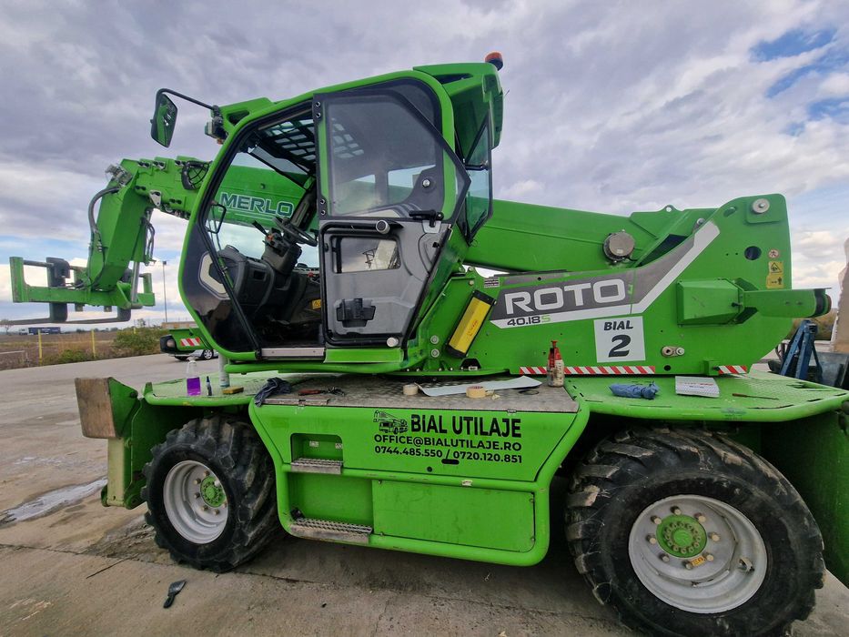 INCHIRIERE MANITOU - Stivuitoare telescopice rotative sau fixe