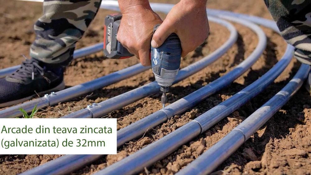 Solar gradina 5x10 complet echipat.