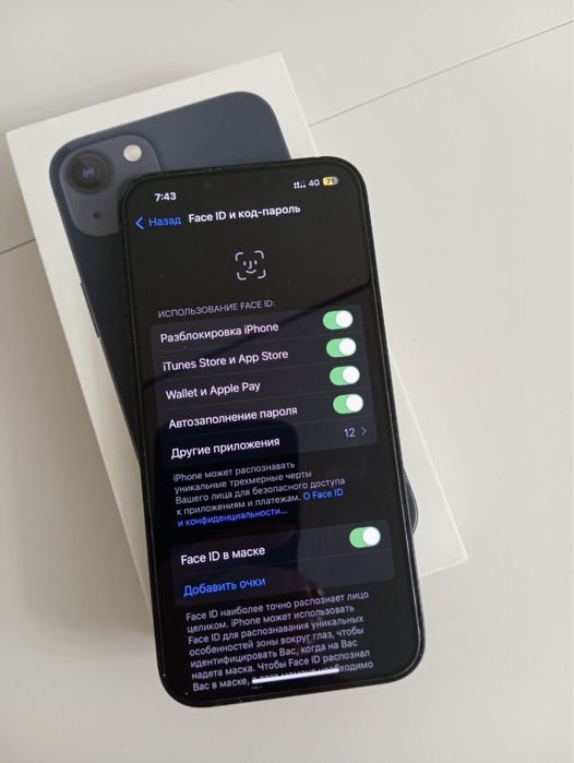 IPhone 13 Midnight Black 128gb 78%