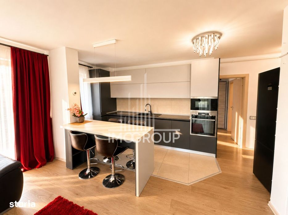 Inchiriere apartament elegant 3 camere, 2 bai & terasa, Sopor