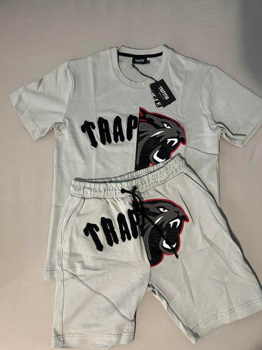 Сив Trapstar летен екип Разпродажба