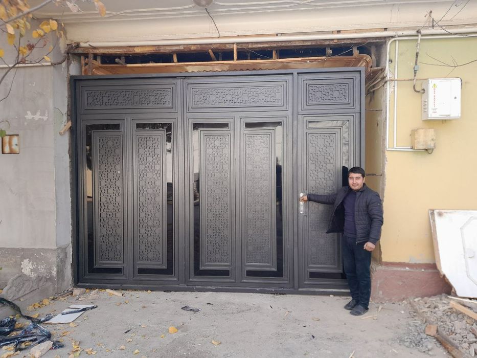 Barcha turdagi darvoza lar boshlangich narx kv²  500.000 somdan