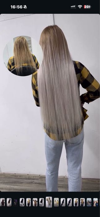 Наращивание волос по акции