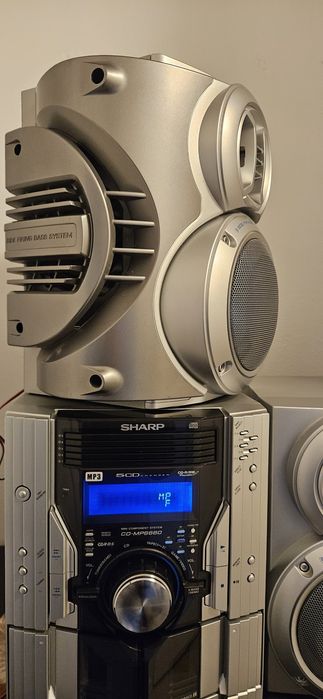 SHARP -Уредба  Mp3 CD Cassette Tuner