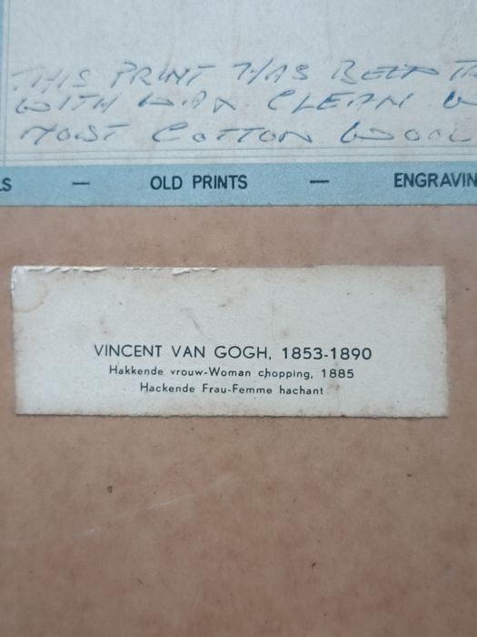 Print de Înaltă calitate curățat cu bumbac umed  40x45 cm