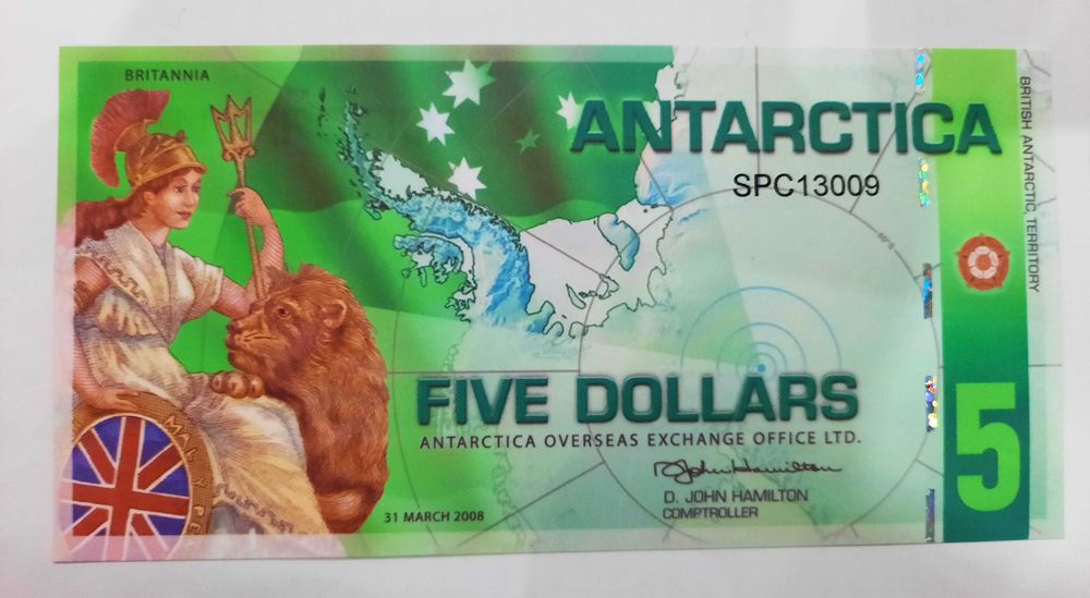 ЛОТ UNC Банкноти - Антарктида