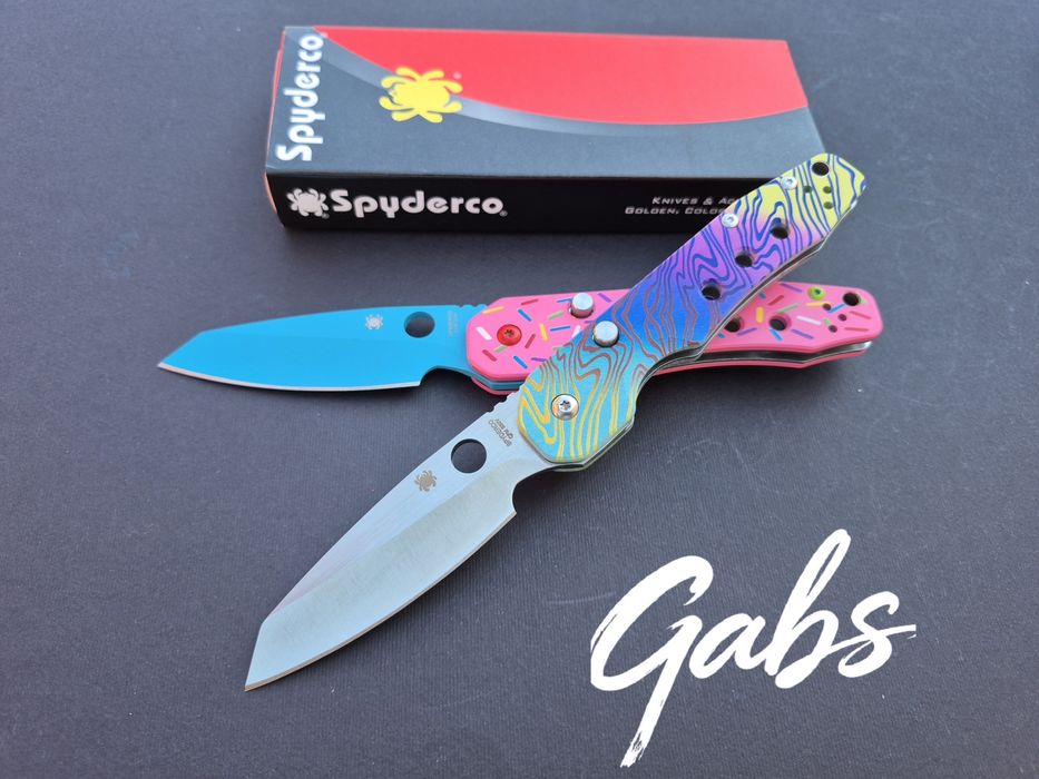 Сгъваем нож Spyderco C240 Smock,два цвята