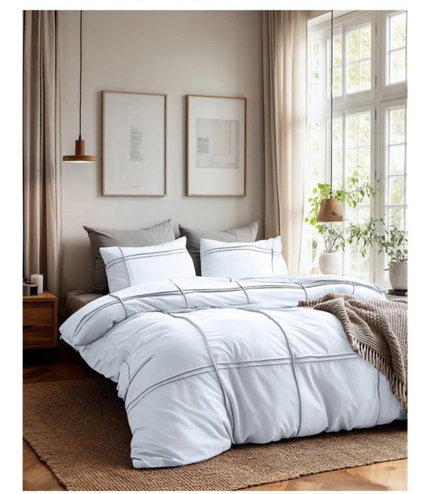 Huse de pilotă Sleeptime Washed Tufted 200x220 cm, set cu