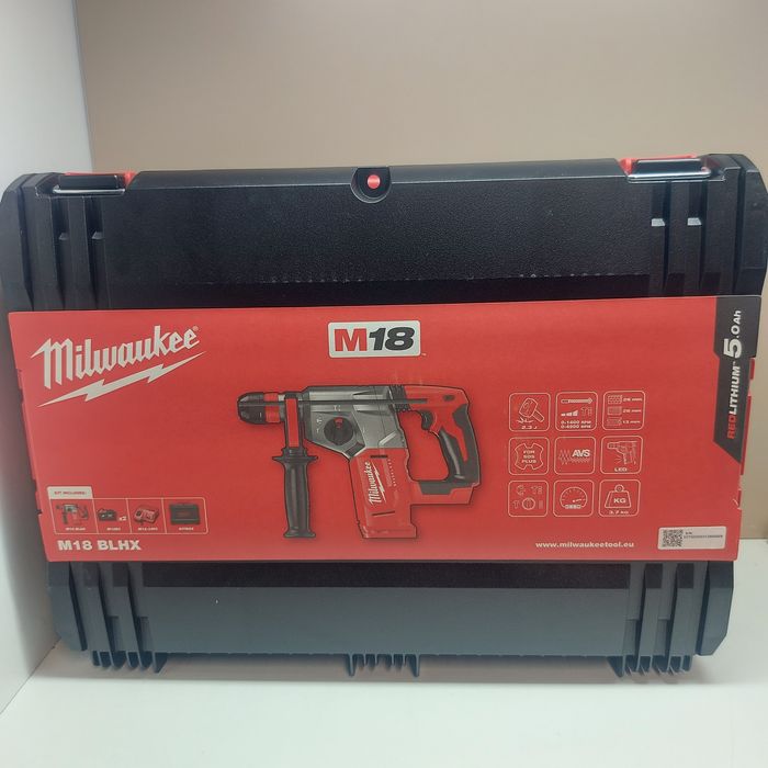 ПРОМОЦИЯ.Акумулаторен перфоратор Milwaukee M18 BLHX-0X
