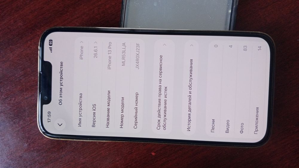 Iphone 13 pro LLA 128