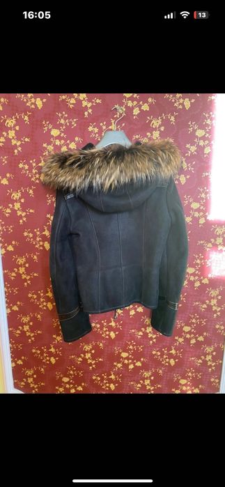 Cojoc femei,scurt cu blana naturala