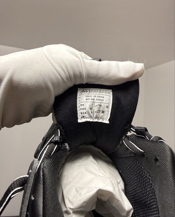 Balenciaga Track Black Led