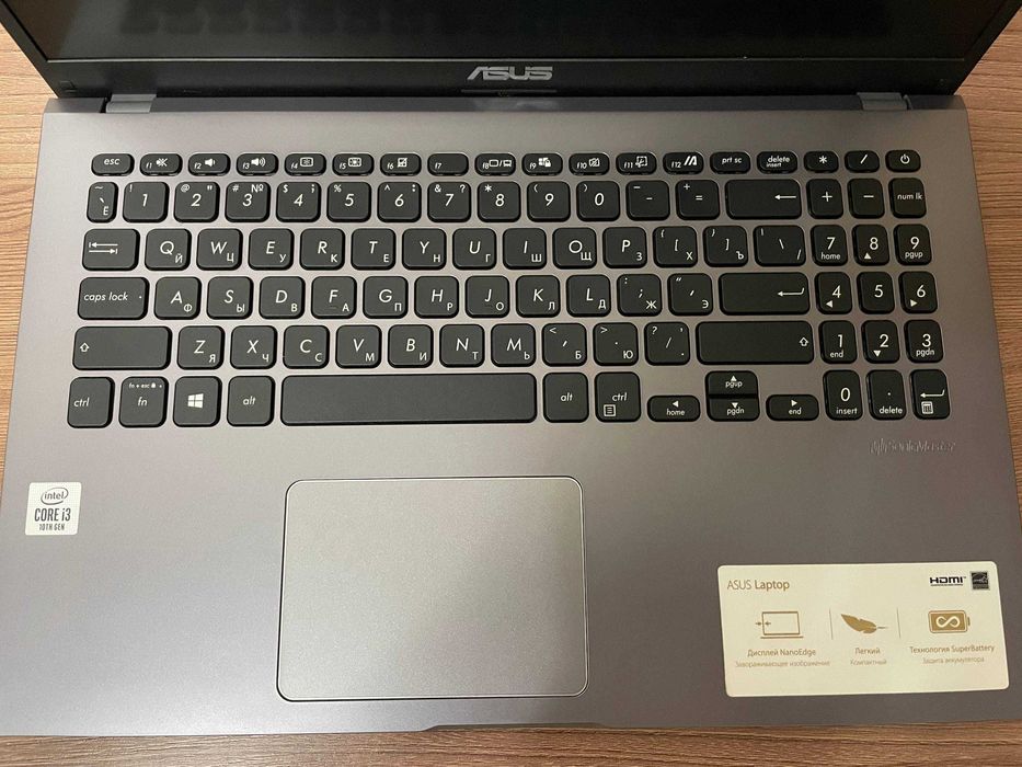 Asus X509 /Core i3-1005G/8Gb Ram/256Gb ssd m2/intel graphics/