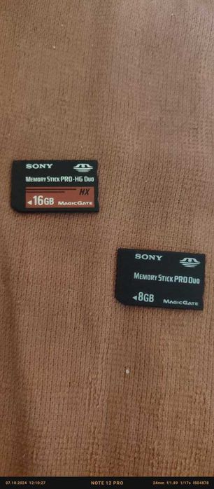 флешки memory stick pro duo для psp и для камер сони 16Gb