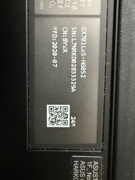 Laptop gaming ASUS ROG ZEPHYRUS 17.3” GX701