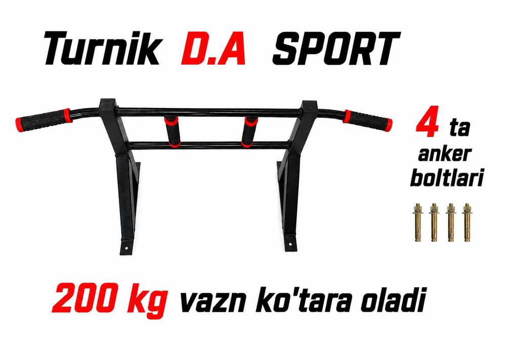 Turnik DA. SPORT devorga qotiriladigan