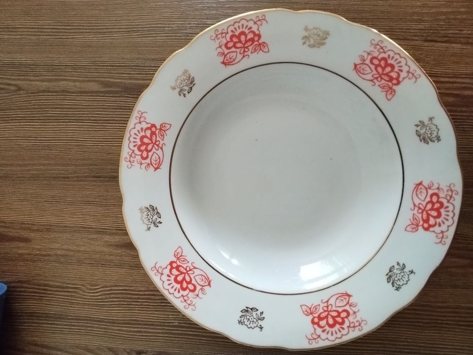 Тарелки из фарфора СССР