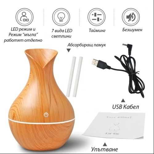 Арома дифузер за освежаване и ароматизиране на въздуха