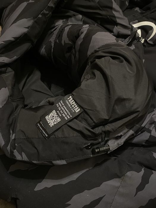 Яке Trapstar Hyperdrive Technical Puffer Grey Camo