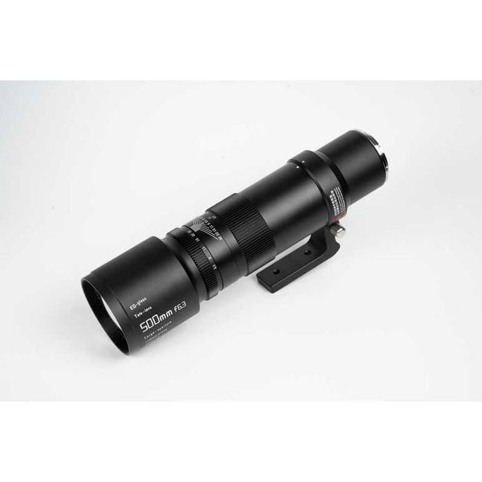 Obiectiv manual Tele TTArtisan 500mm F6.3 Negru pentru Nikon F