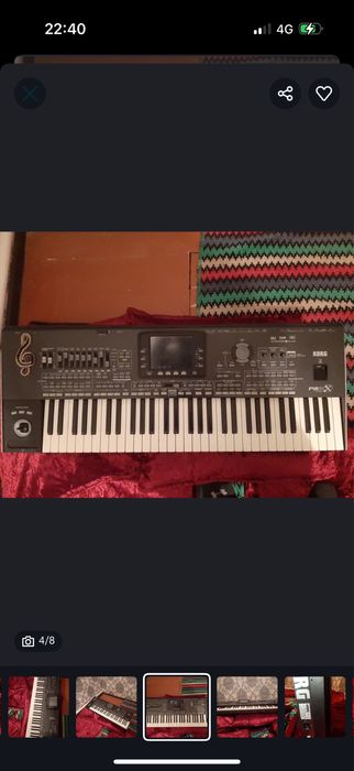 Синтезатор Korg pax3