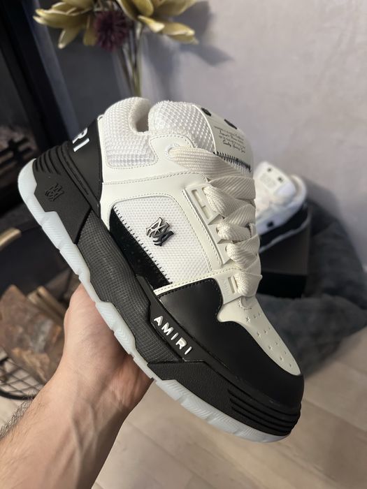 Amiri MA-1 White Black / Alb Negru