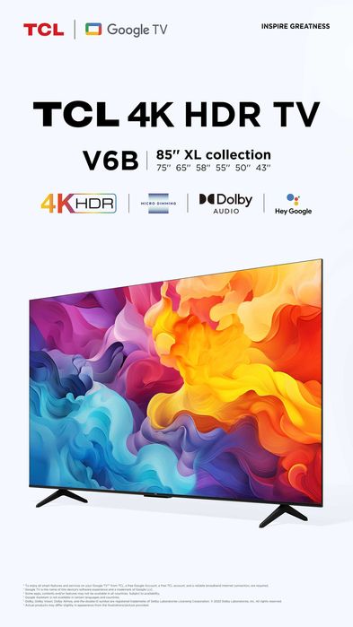 Televizor TCL V6B 43 etkazib berish Акция супер цена